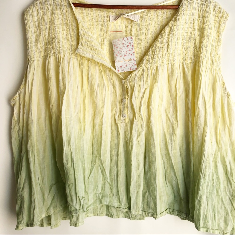 Free People Little Bit of Something Ombre Top - Picture 5 of 9